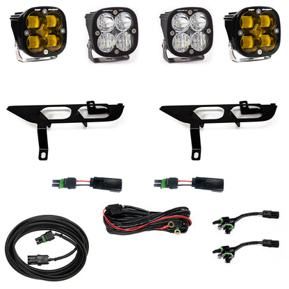 Ford, F150, (21-On), FPK, SAE Amber/Pro Baja Designs-2