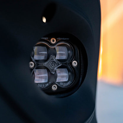 Squadron SAE Fog Pocket Kit 19-24 Sprinter 1500/2500/3500 (SAE Fog; Amber) Baja Designs