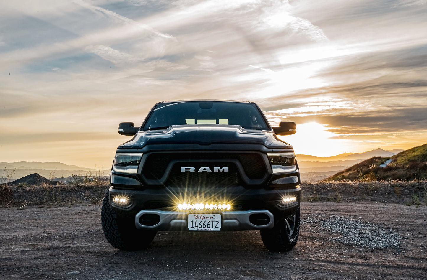 Ram Rebel Bumper 20 Inch OnX6+ Kit Baja Designs-2