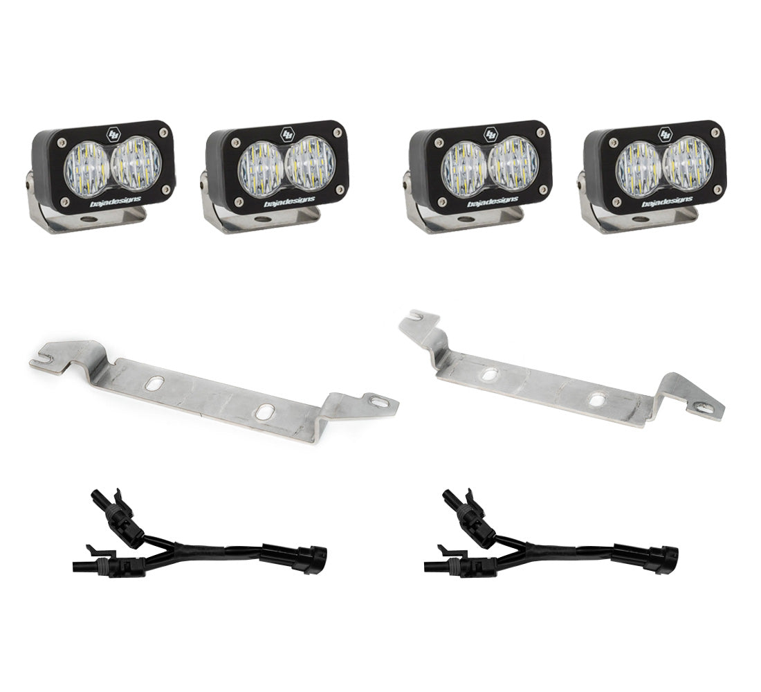 Baja Designs 2022 Toyota Tundra S2 Sport OEM Fog Light Replacement Kit Baja Designs