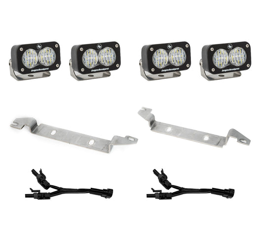Baja Designs 2022 Toyota Tundra S2 Sport OEM Fog Light Replacement Kit Baja Designs