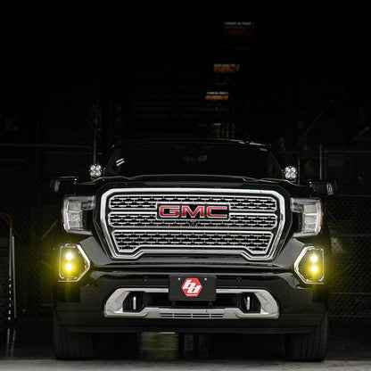 GMC 1500 (19-On) Clear Spot/Clear W/C FPK Design Baja Designs-1