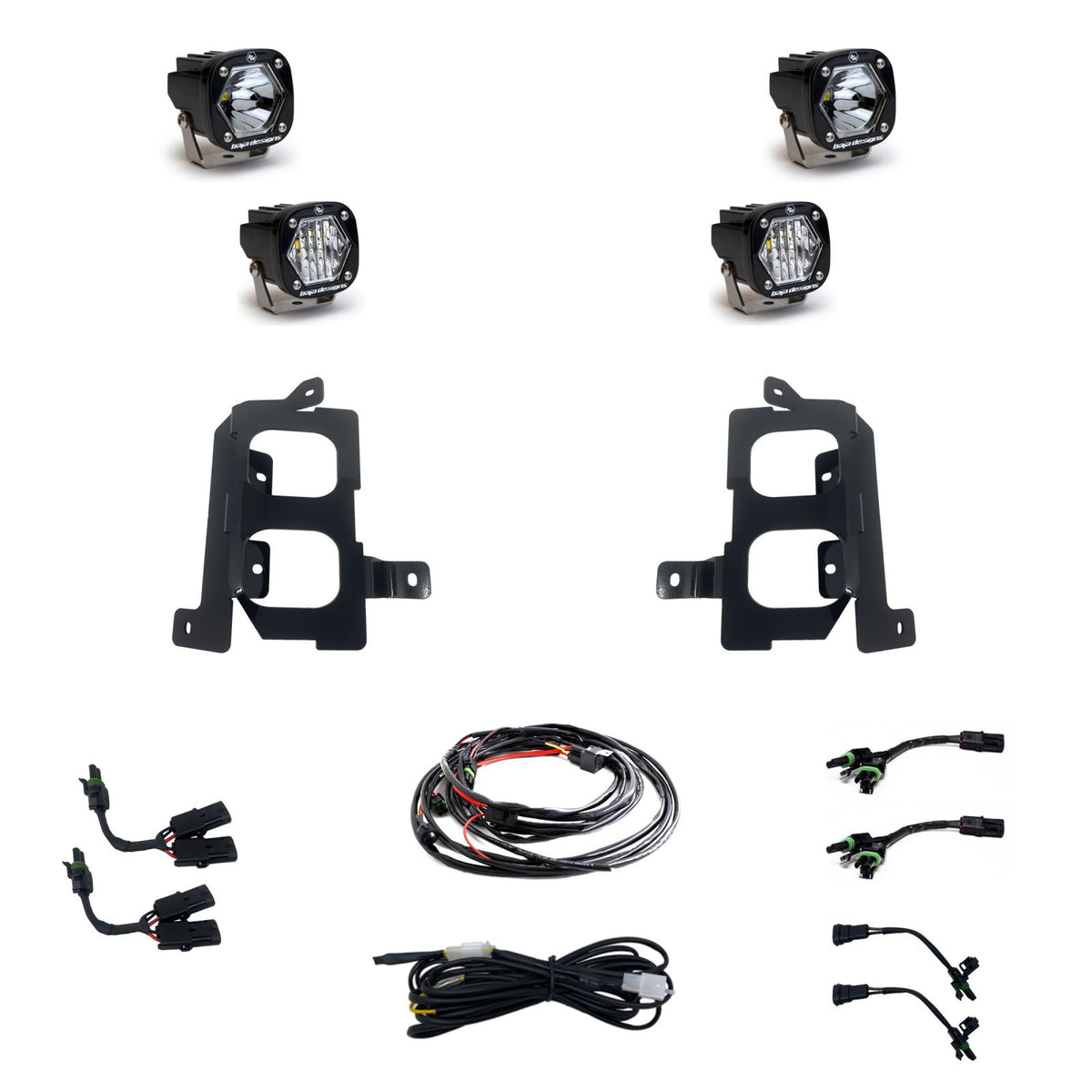 GMC 1500 (19-On) Clear Spot/Clear W/C FPK Design Baja Designs