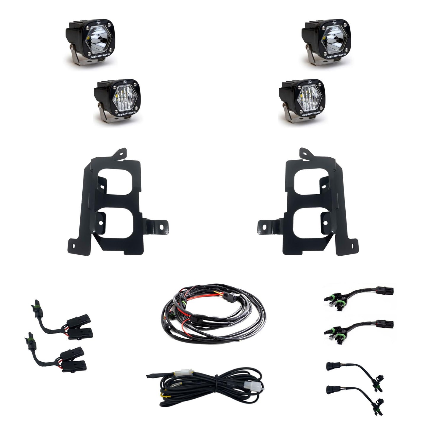 GMC 1500 (19-On) Clear Spot/Clear W/C FPK Design Baja Designs