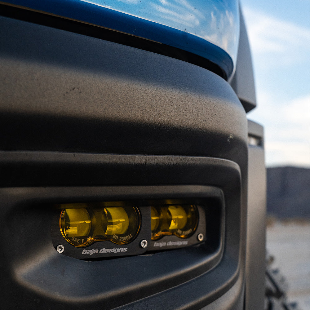 Dodge Ram Rebel/TRX (19-Present) Dual S2 SAE Amber FPK Baja Designs-1