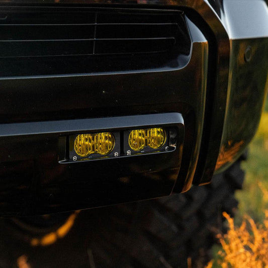 S2 Sport Fog Pocket Kit - 23-Present Toyota Sequoia (Wide Cornering: Amber) Baja Designs-1
