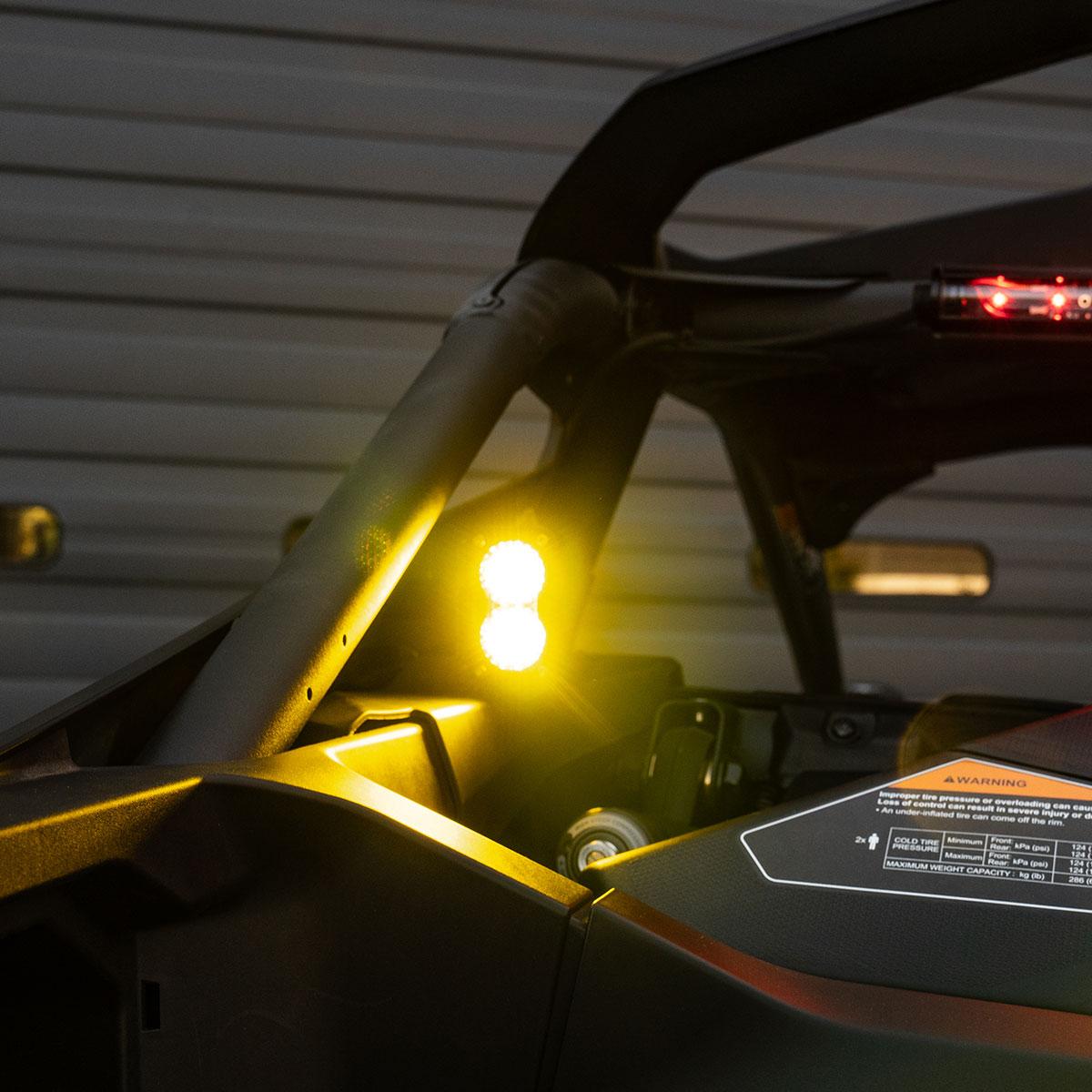 Baja Designs Can-Am, Maverick R, S2 Sport Chase Light Kit Baja Designs