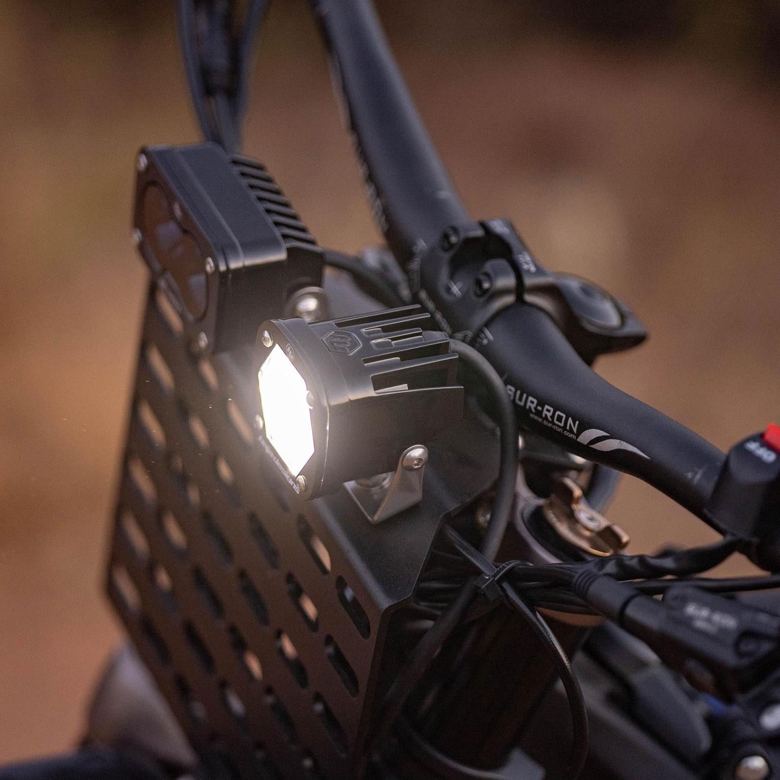 Sur-Ron S2 Pro IR /S1 White Headlight Kit (Multi Pattern 940nm Clear/IR) For 18-24 Sur-ron Light Bee X Baja Designs-1