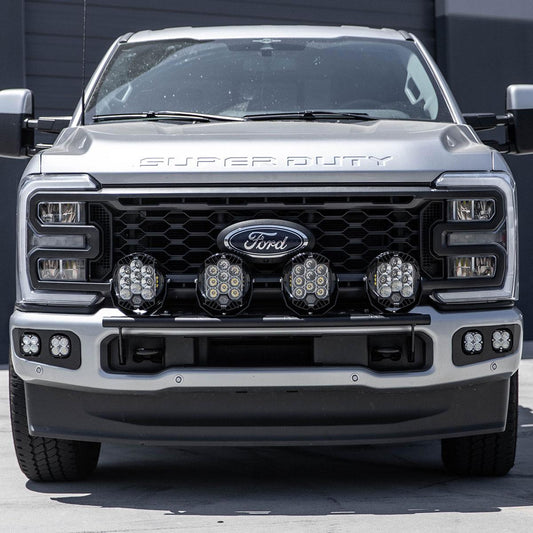 Ford Super Duty 23-On LP9 Bull Bar Light Kits Kit w/Upfitter Baja Designs-1