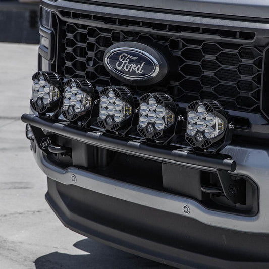 Ford Super Duty 23-On LP6 Bull Bar Light Kits Kit w/ Upfitter Baja Designs-1