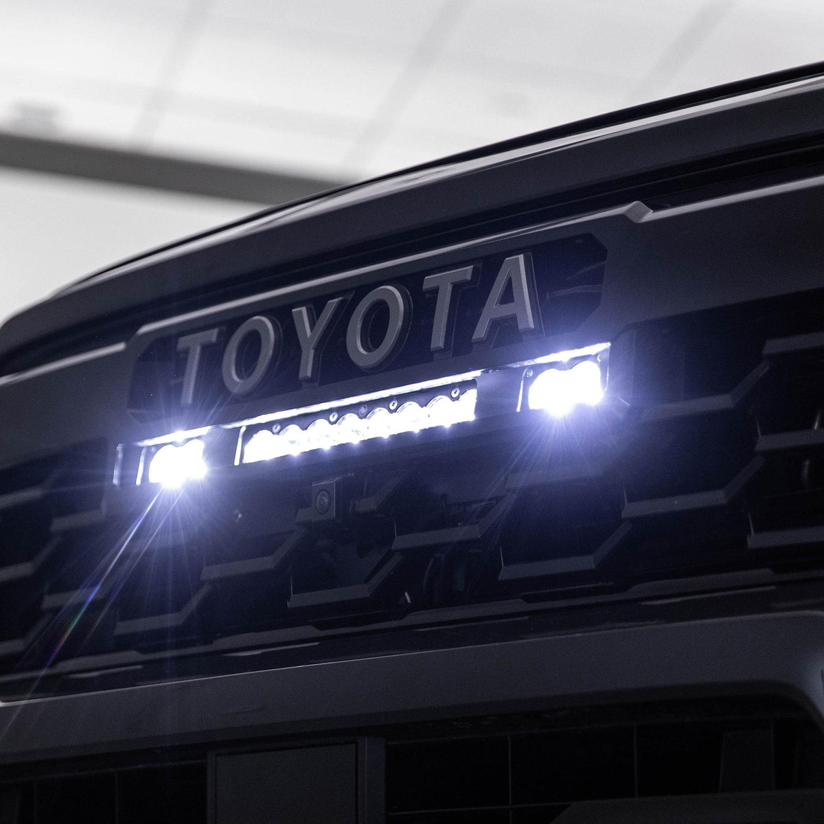S8 10-inch/S2 Pro Grille Light Kit 2024-On Toyota Tacoma TRD Pro Baja Designs-2