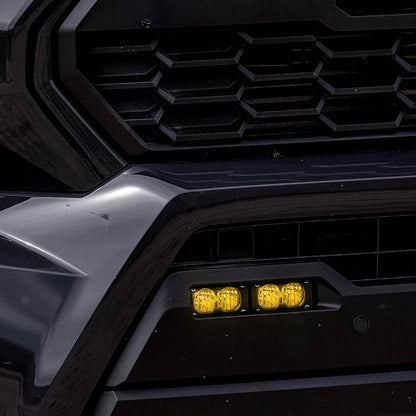 S2 Sport Dual Fog Pocket Light Kit - 24-Present Tacoma (Wide Cornering; Amber) Baja Designs-1