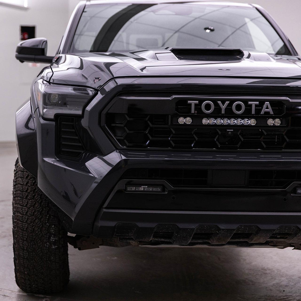 Toyota S8 10 inch Light Bar S2 Pro Grille Conversion Light Kit 2024-On Toyota Tacoma Clear Baja Designs-3