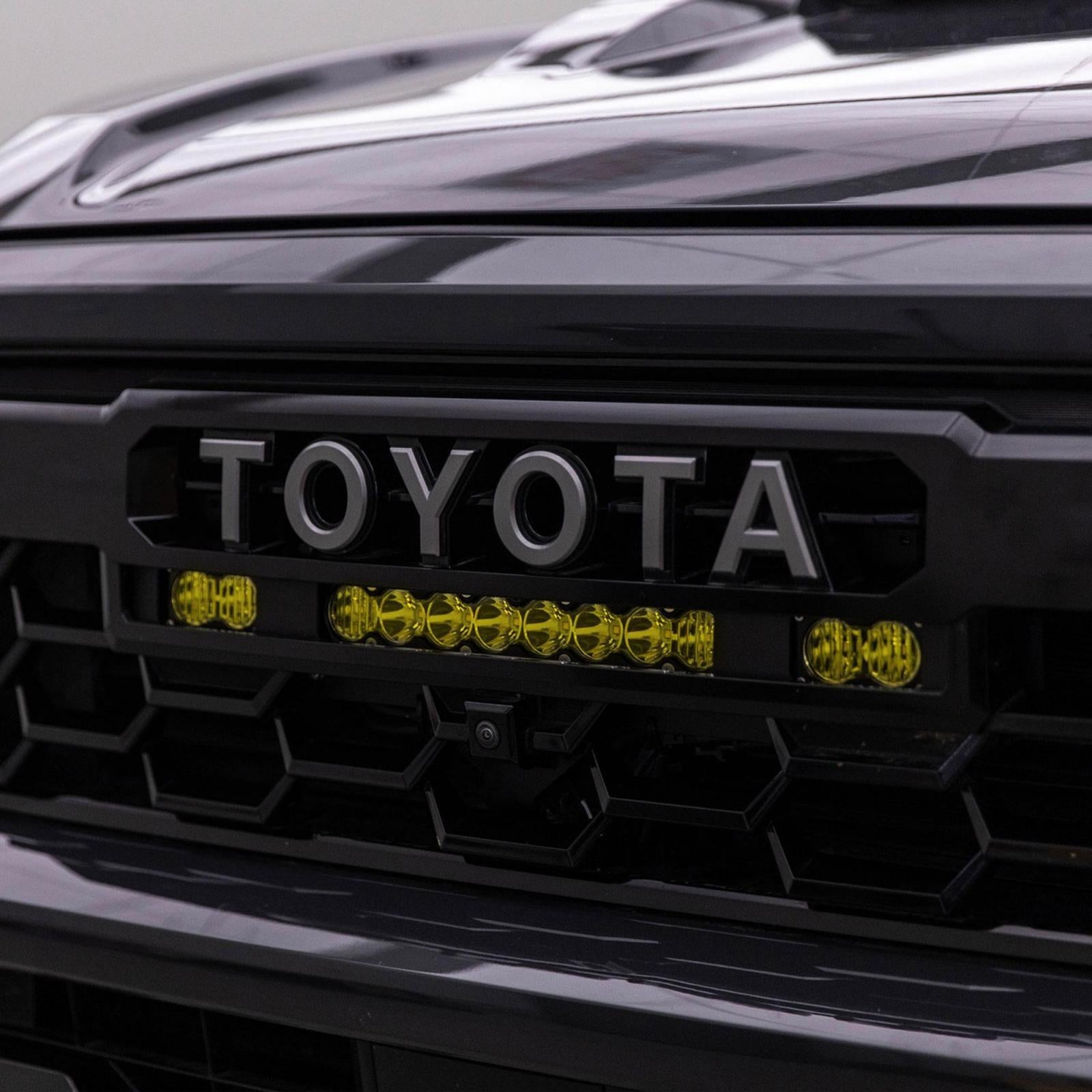 Toyota S8 10 inch Light Bar S2 Pro Grille Conversion Light Kit 2024-On Toyota Tacoma Clear Baja Designs-1