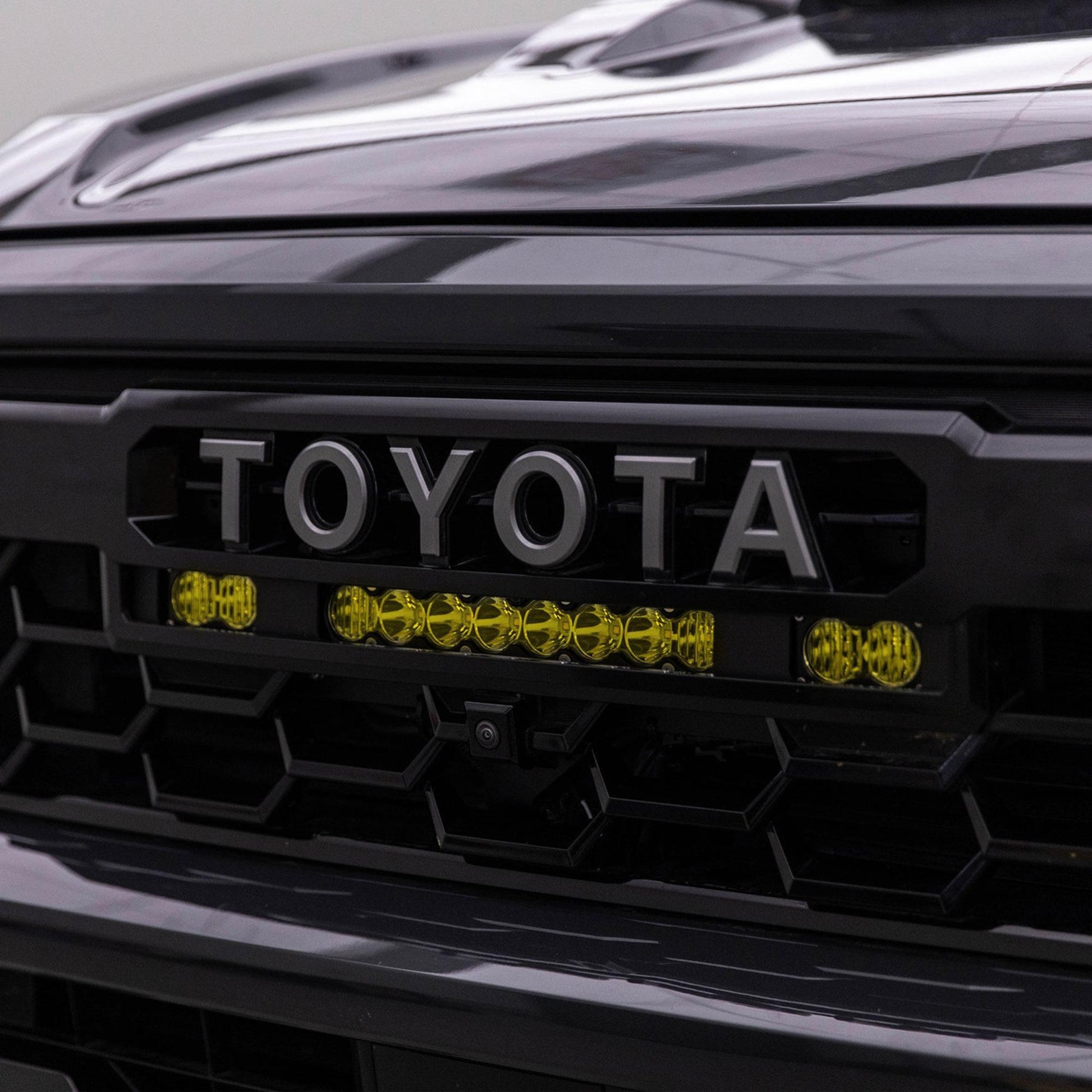 Toyota S8 10 inch Light Bar S2 Pro Grille Conversion Light Kit 2024-On Toyota Tacoma Clear Baja Designs-1