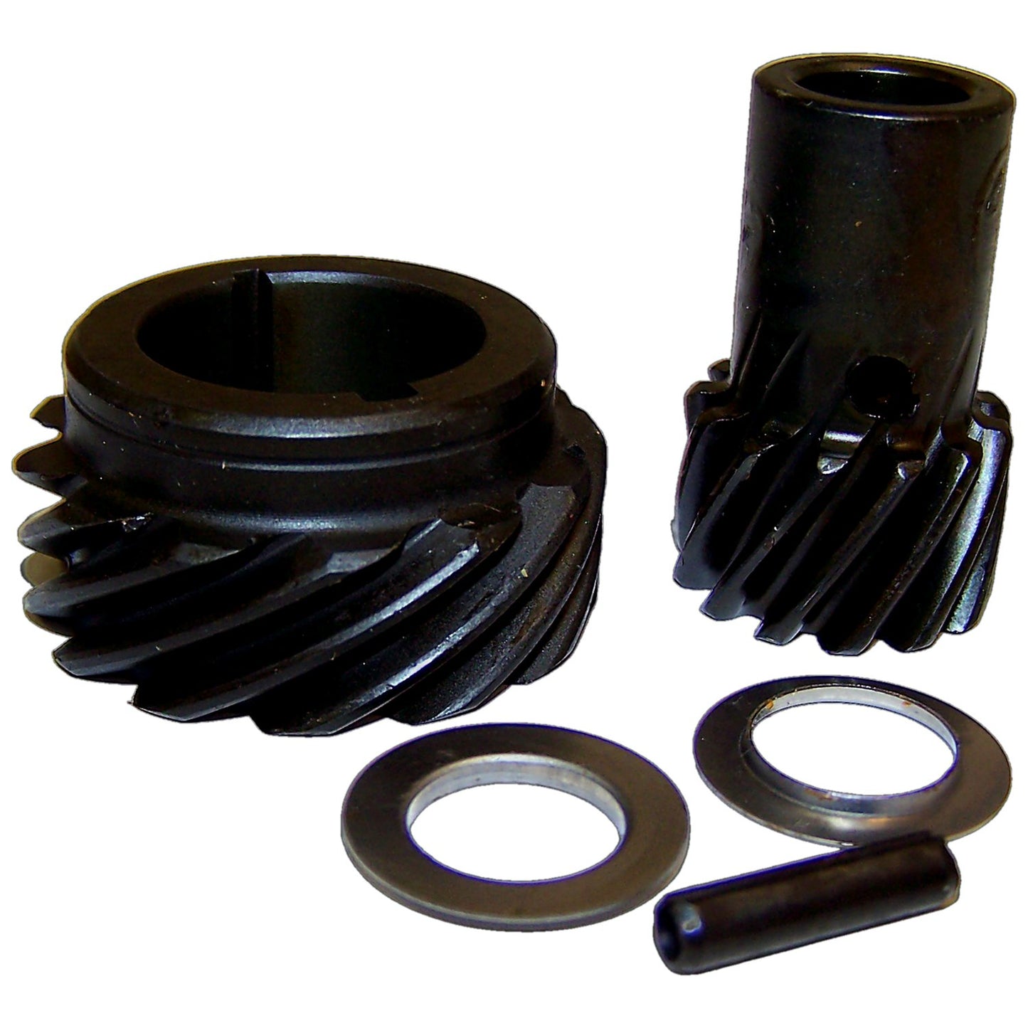 Distributor and Gear Kit for 1971-1991 Jeep CJs, SJ, J-Series, C101 w/ V8 Engine Crown Automotive-2