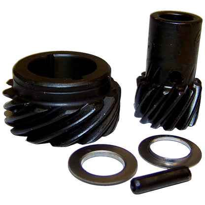 Distributor and Gear Kit for 1971-1991 Jeep CJs, SJ, J-Series, C101 w/ V8 Engine Crown Automotive-2