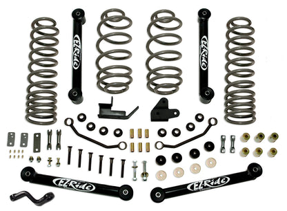 4 Inch Lift Kit 97-06 Jeep Wrangler TJ EZ-Ride Lift Kit Tuff Country-2