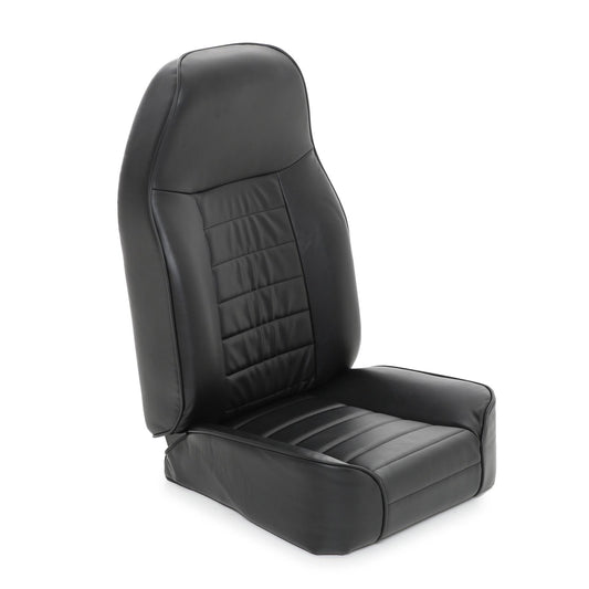 Seat Front Standard Bucket 76-18 CJ & Wrangler CJ/YJ/TJ/LJ Vinyl Black Smittybilt