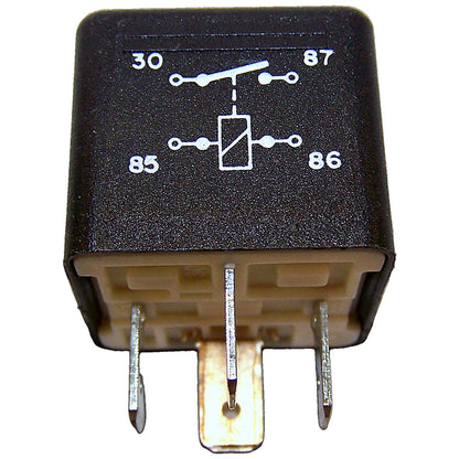 Relay for Select 82-05 Jeep CJs, YJ, XJ, MJ, SJ, J-Series & Chrysler PT Cruiser Crown Automotive-1
