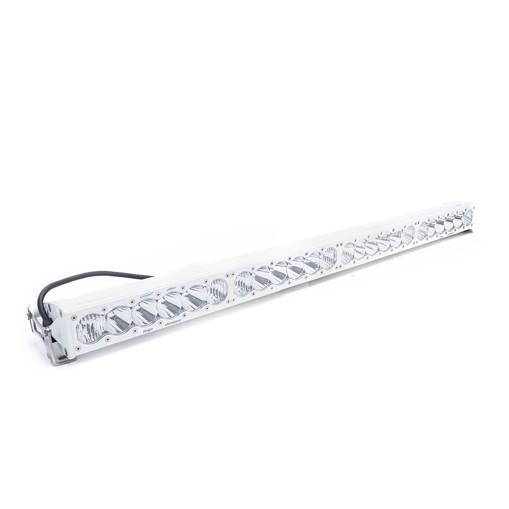 OnX6+ White Straight LED Light Bar Driving/Combo Clear Baja Designs-4