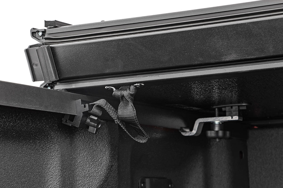 Rough Country Hard Folding Bed Cover 5.5 Ft Bed 15-21 Ford F-150 2WD/4WD Rough Country