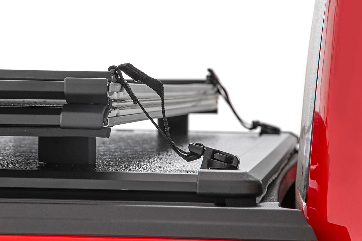 Rough Country Hard Folding Bed Cover 5.5 Ft Bed 15-21 Ford F-150 2WD/4WD Rough Country