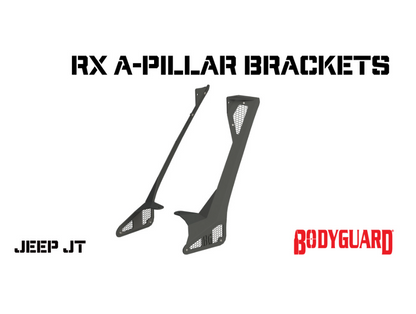 2020-2025 Jeep JT Gladiator A-Pillar Light Bar Bracket Bodyguard Bumpers