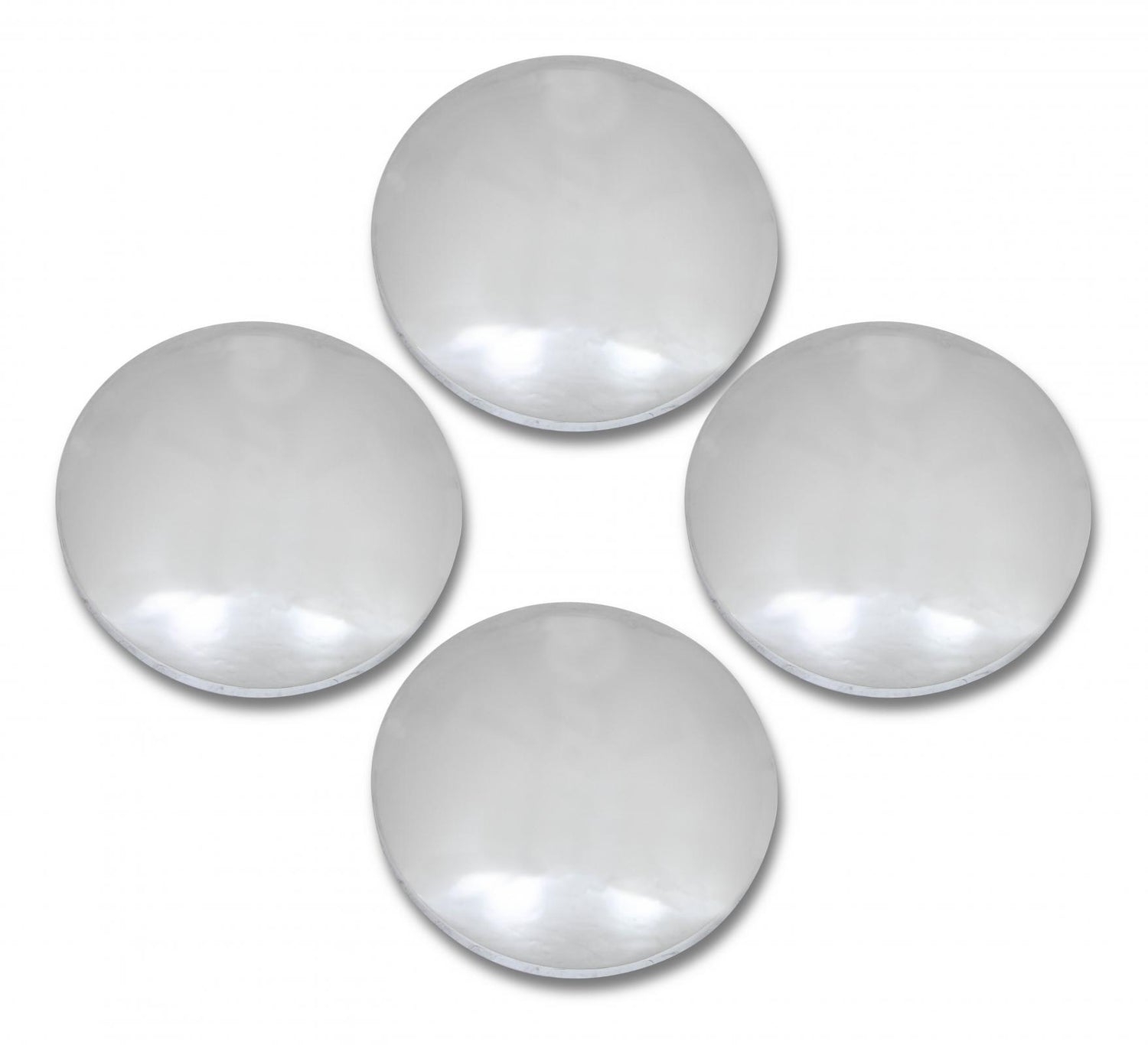 Baby Moon Hub Caps Chrome Fit Most GM and Ford with 14 Inch or 15 Inch Stock Wheels Mr Gasket