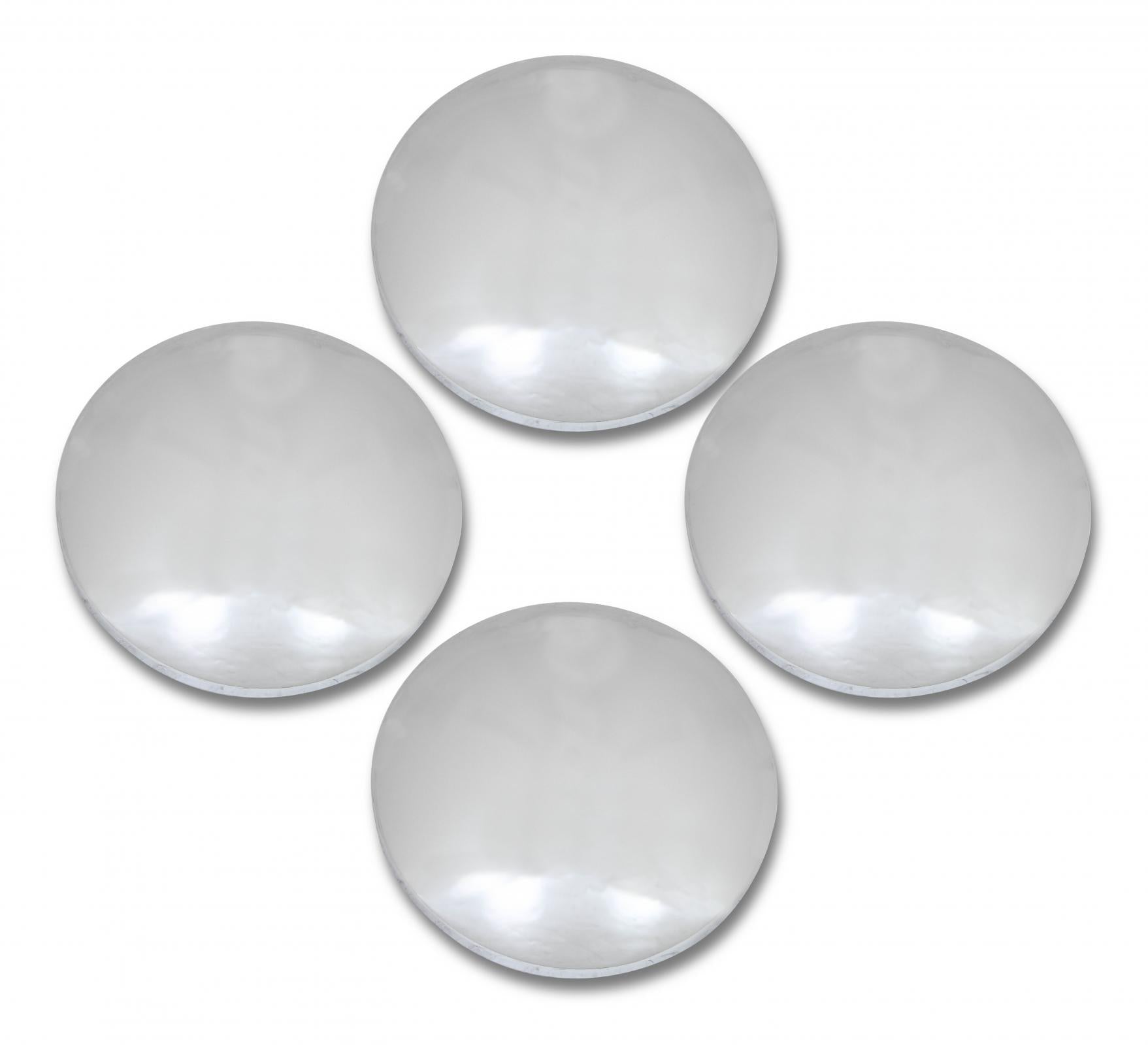 Baby Moon Hub Caps Chrome Fit Most GM and Ford with 14 Inch or 15 Inch Stock Wheels Mr Gasket