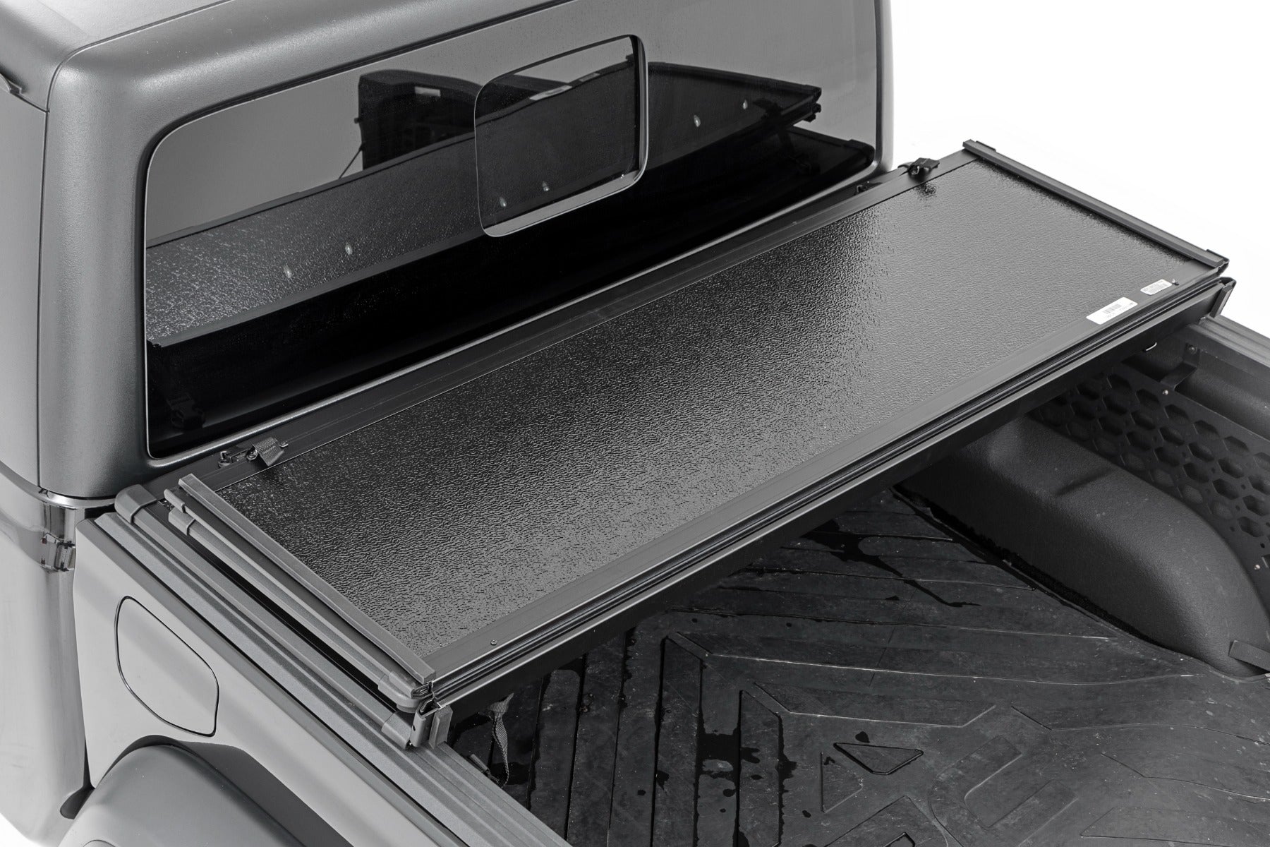 Rough Country Hard Folding Bed Cover 5.0 Foot Bed 20-22 Jeep Gladiator JT 4WD Rough Country