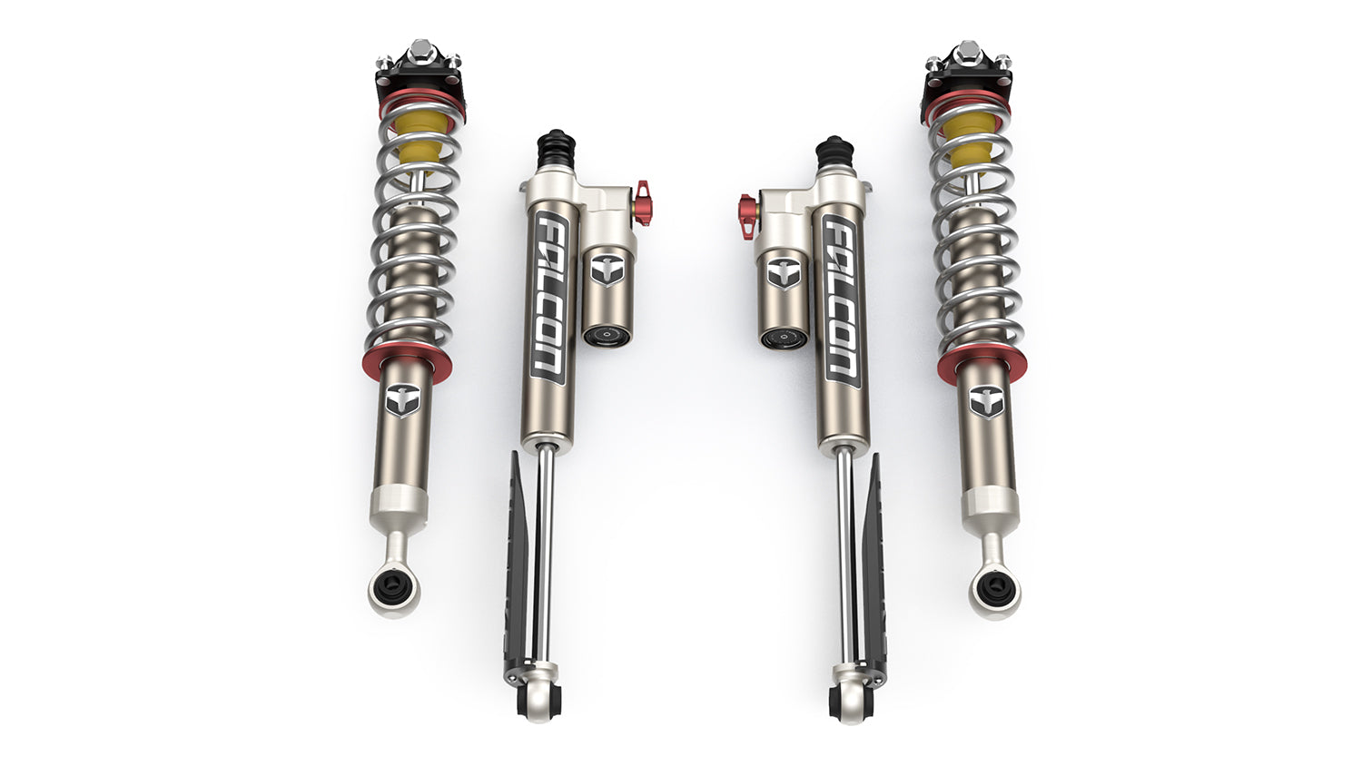 2024+ Toyota Tacoma 3.2 Fast Adjust Leveling System Falcon Shocks