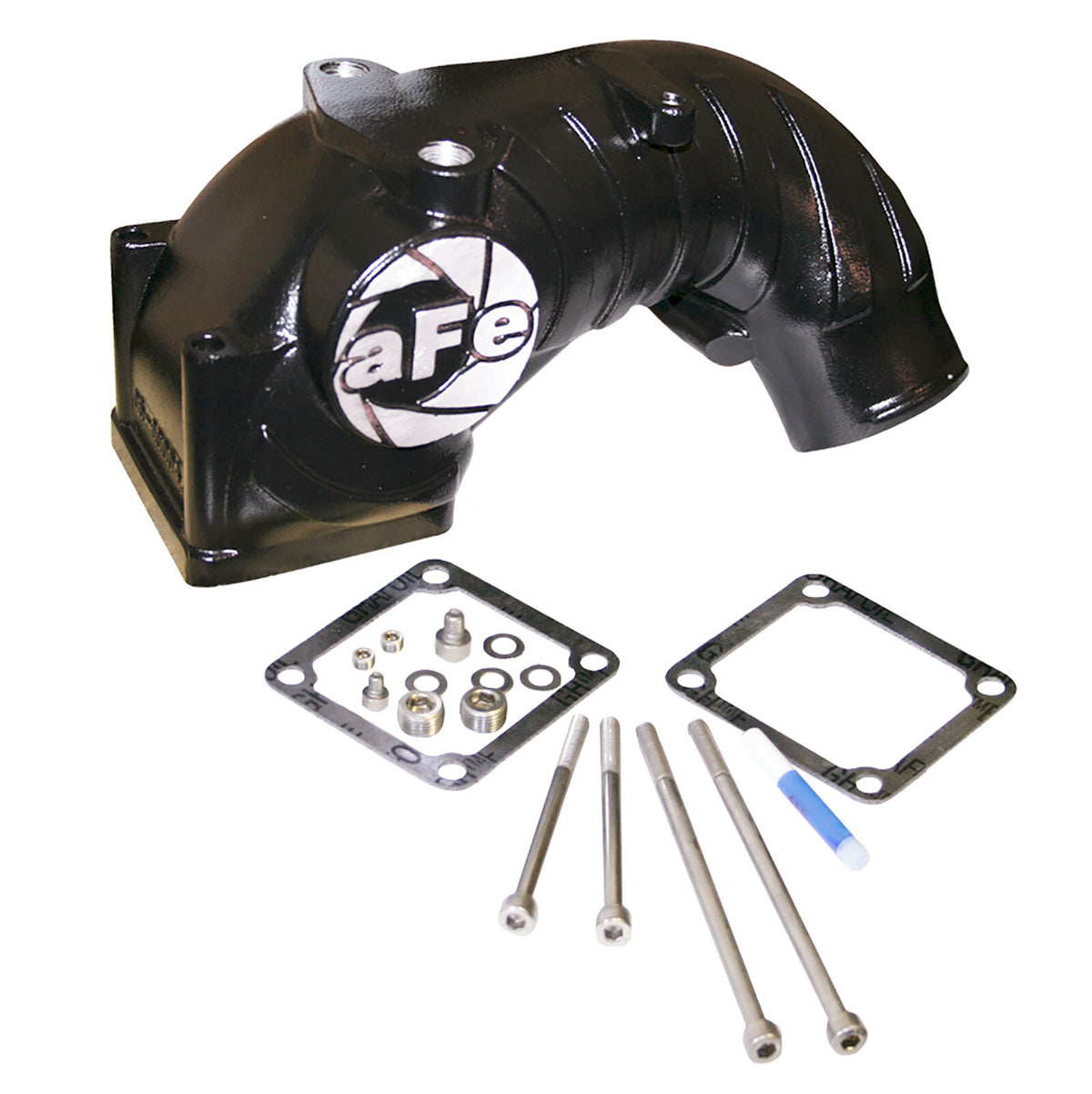 BladeRunner Intake Manifold w/ Gaskets Dodge Diesel Trucks 98.5-02 L6-5.9L (td) aFe Power-1