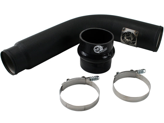 BladeRunner 3-1/2 Inch Aluminum Cold Charge Pipe Black Dodge Diesel Trucks 03-07 L6-5.9L (td) aFe Power
