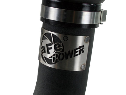 BladeRunner 3-1/2 Inch Aluminum Cold Charge Pipe Black Dodge Diesel Trucks 03-07 L6-5.9L (td) aFe Power-3