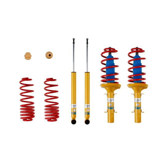 Suspension Kit Volkswagen Golf 2006-1999, Jetta 2005-1999 Monotube Front Lowered Height 25-30mm, up to 950kg Axle Load Rear Lowered Height 10-15mm, up to 1000kg Axle Load Without Self-Leveling Suspension B12 (Sportline) Bilstein