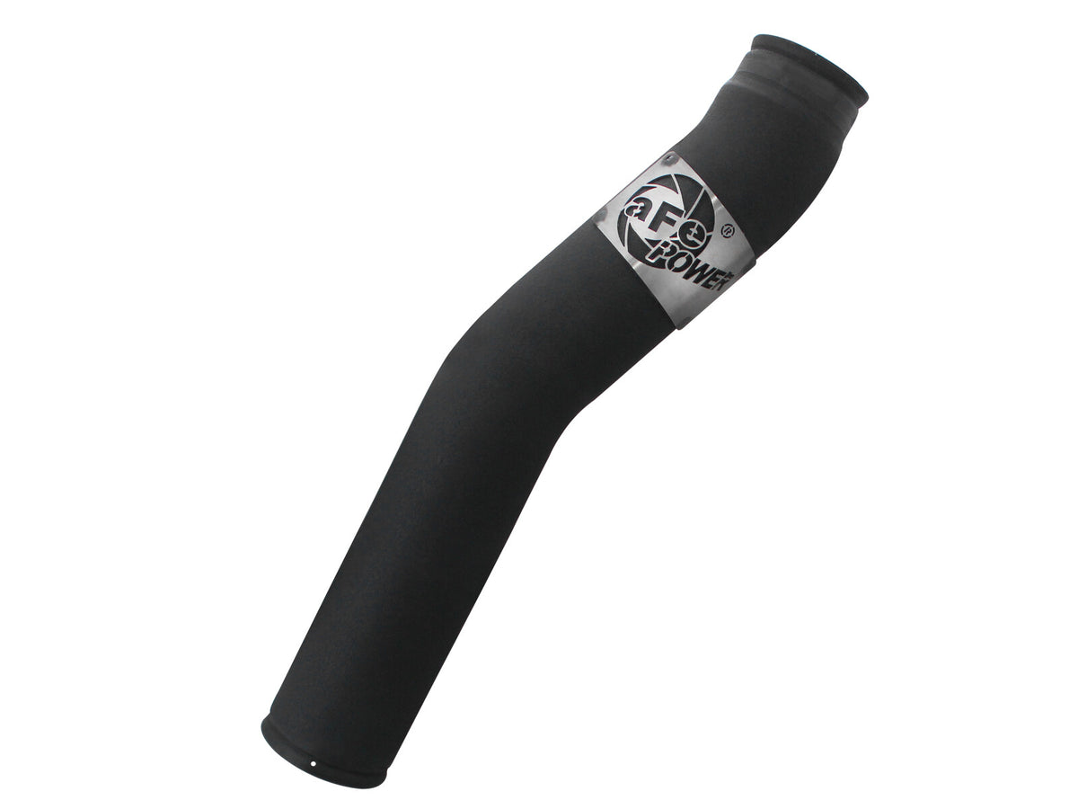 BladeRunner 3 Inch Aluminum Hot Charge Pipe Black Dodge Diesel Trucks 03-07 L6-5.9L (td) aFe Power-1
