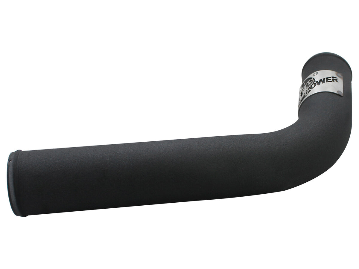 BladeRunner 3 Inch Aluminum Cold Charge Pipe Black Dodge Diesel Trucks 03-07 L6-5.9L (td) aFe Power-2