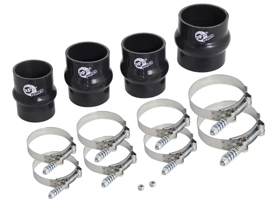 BladeRunner Intercooler Couplings & Clamps Kit; Tubes Only aFe Power