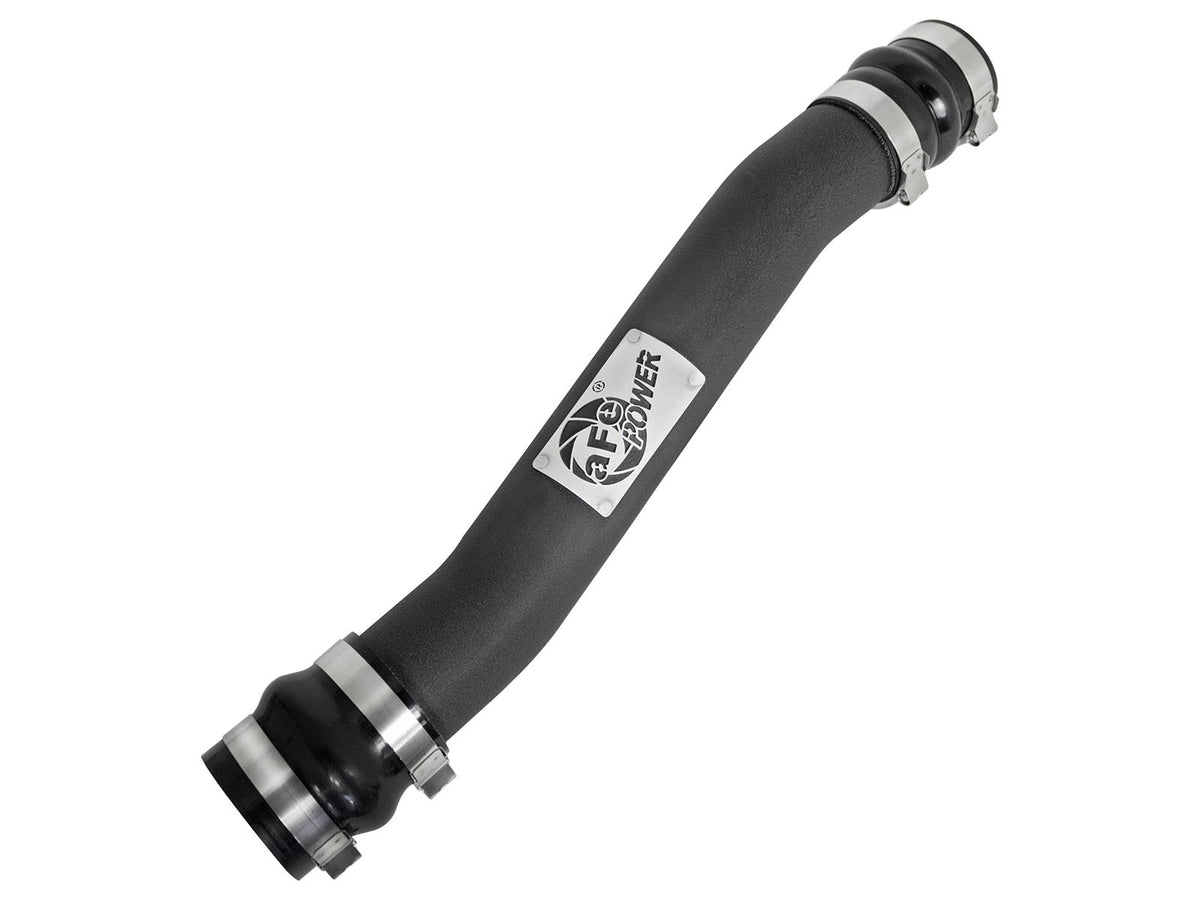 BladeRunner 3 Inch Aluminum Hot Charge Pipe Black Dodge Diesel Trucks 07.5-09 L6-6.7L (td) aFe Power