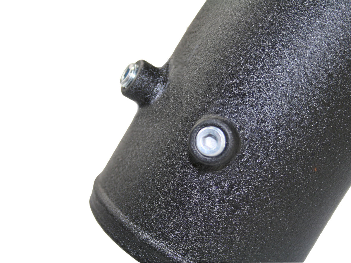 BladeRunner 3-1/2 Inch Aluminum Cold Charge Pipe Black Dodge Diesel Trucks 07.5-09 L6-6.7L (td) aFe Power-1