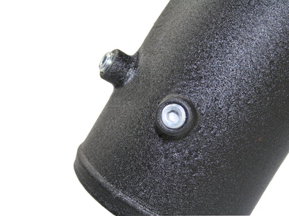 BladeRunner 3-1/2 Inch Aluminum Cold Charge Pipe Black Dodge Diesel Trucks 07.5-09 L6-6.7L (td) aFe Power-1
