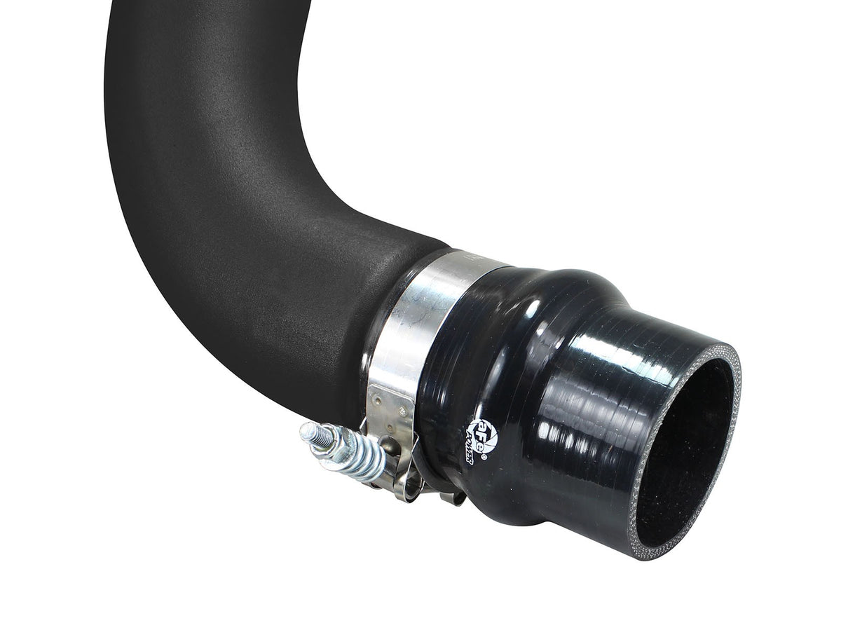 BladeRunner 3 Inch Aluminum Hot and Cold Charge Pipe Kit Black GM Diesel Trucks 02-04 V8-6.6L (td) LB7 aFe Power-2