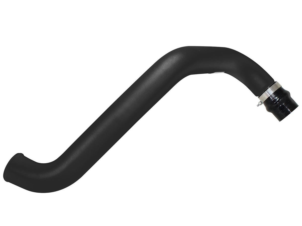 BladeRunner 3 Inch Aluminum Hot Charge Pipe Black GM Diesel Trucks 01-04 V8-6.6L (td) LB7 aFe Power-1