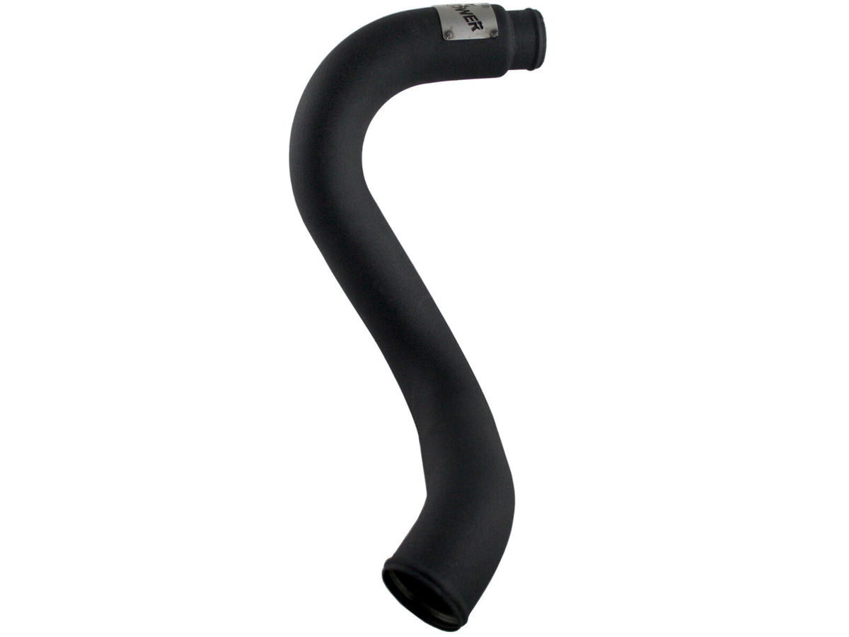 BladeRunner 3 Inch Aluminum Cold Charge Pipe Black GM Diesel Trucks 02-04 V8-6.6L (td) LB7 aFe Power-1