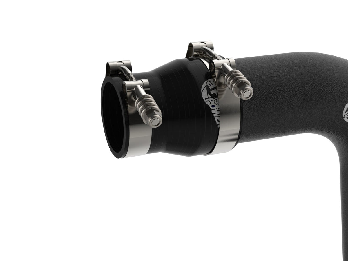 BladeRunner 3 Inch & 3-1/2 Inch Aluminum Hot and Cold Charge Pipe Kit GM Diesel Trucks 06-10 V8-6.6L (td) Lbz/Lmm aFe Power-11
