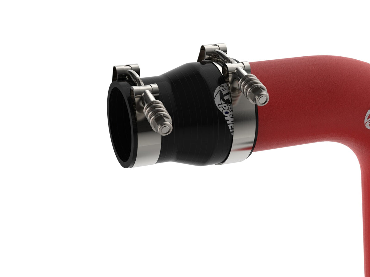 BladeRunner 3 Inch & 3-1/2 Inch Aluminum Hot and Cold Charge Pipe Kit GM Diesel Trucks 06-10 V8-6.6L (td) Lbz/Lmm aFe Power-4