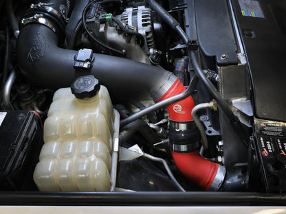BladeRunner 3 Inch & 3-1/2 Inch Aluminum Hot and Cold Charge Pipe Kit GM Diesel Trucks 06-10 V8-6.6L (td) Lbz/Lmm aFe Power-6