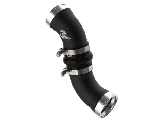 BladeRunner 3-1/2 Inch Aluminum Cold Charge Pipe Black GM Diesel Trucks 06-10 V8-6.6L (td) Lbz/Lmm aFe Power