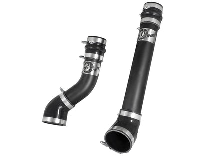 BladeRunner 3 Inch Aluminum Hot and Cold Charge Pipe Kit Black Dodge Diesel Trucks 94-02 L6-5.9L (td) aFe Power